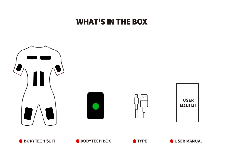 Wireless EMS Training Suit for Personal Home Train